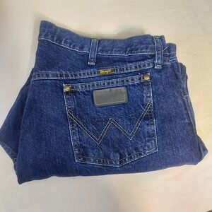 Wrangler George Strait Collection‎ Men's Dark Wash Straight Leg Jeans Size 42x30